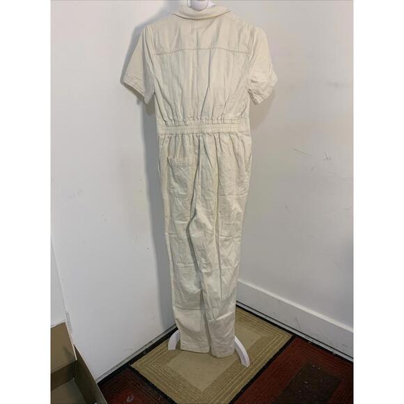 BDG Urban Outfitters utility jumpsuit Snaps Pockets Straight Leg Small - Picture 7 of 13
